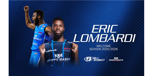 Blu Basket Bergamo: ufficiale Eric Lombardi