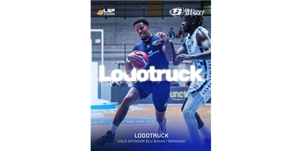 Blu Basket Bergamo: confermata la collaborazione con lo sponsor Lodotruck S.R.L