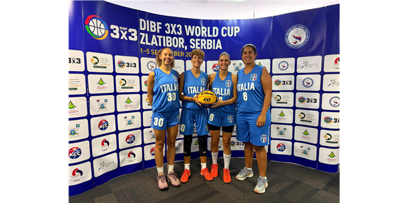 NAZIONALE FEMMINILE SORDE: MONDIALE 3x3, CONCLUSA L’AVVENTURA IN SERBIA