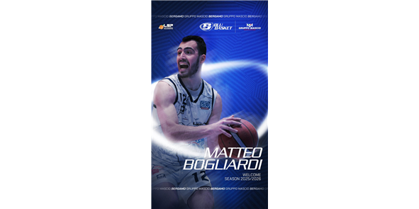 Blu Basket Bergamo: ufficiale Matteo Bogliardi